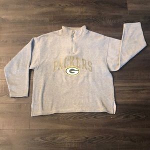 Vintage GREEN BAY PACKERS 1/4 zip pull up. Men’s XL Mint Condition